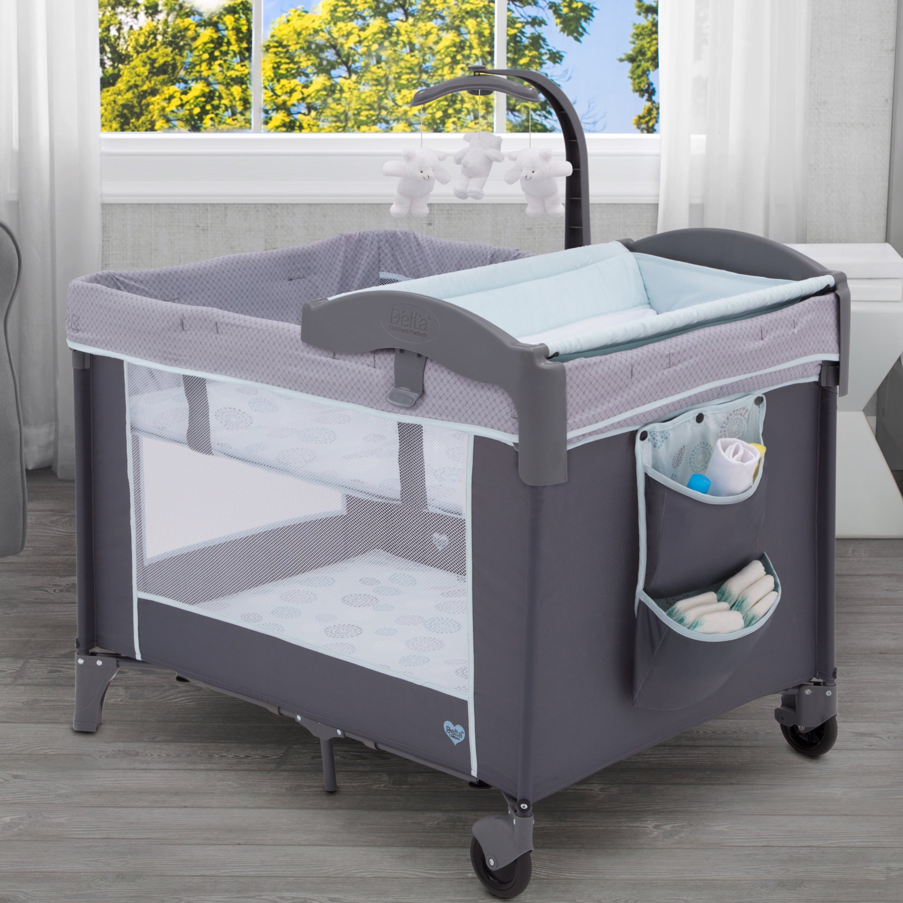 playard with removable bassinet