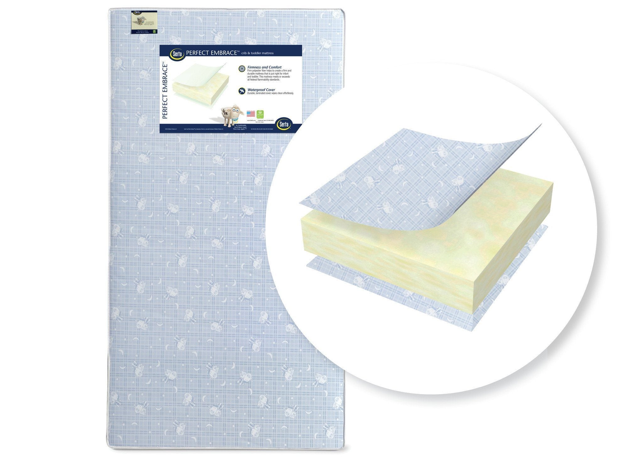 serta embrace crib mattress