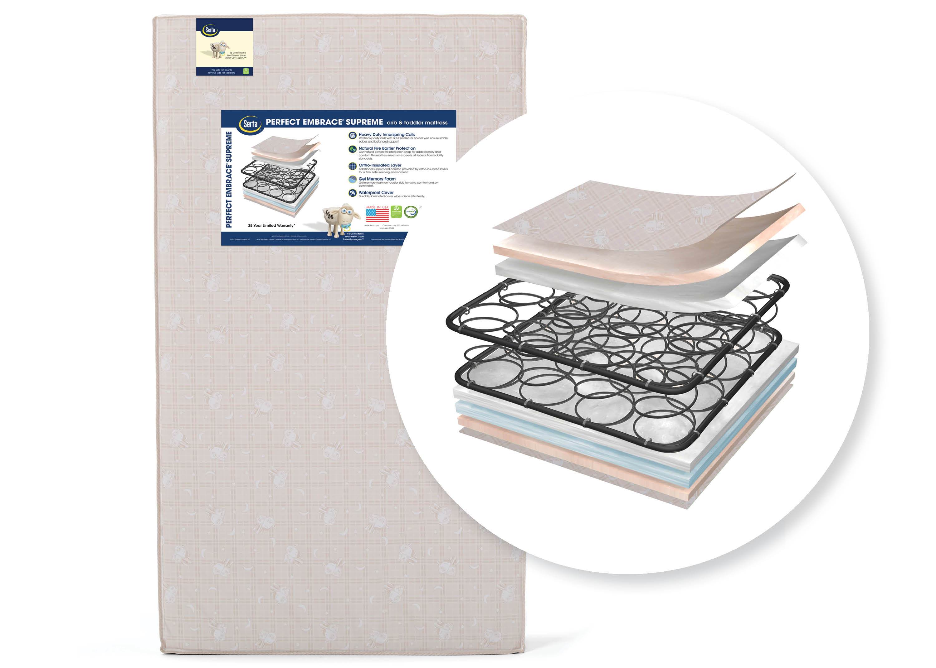 best serta crib mattress