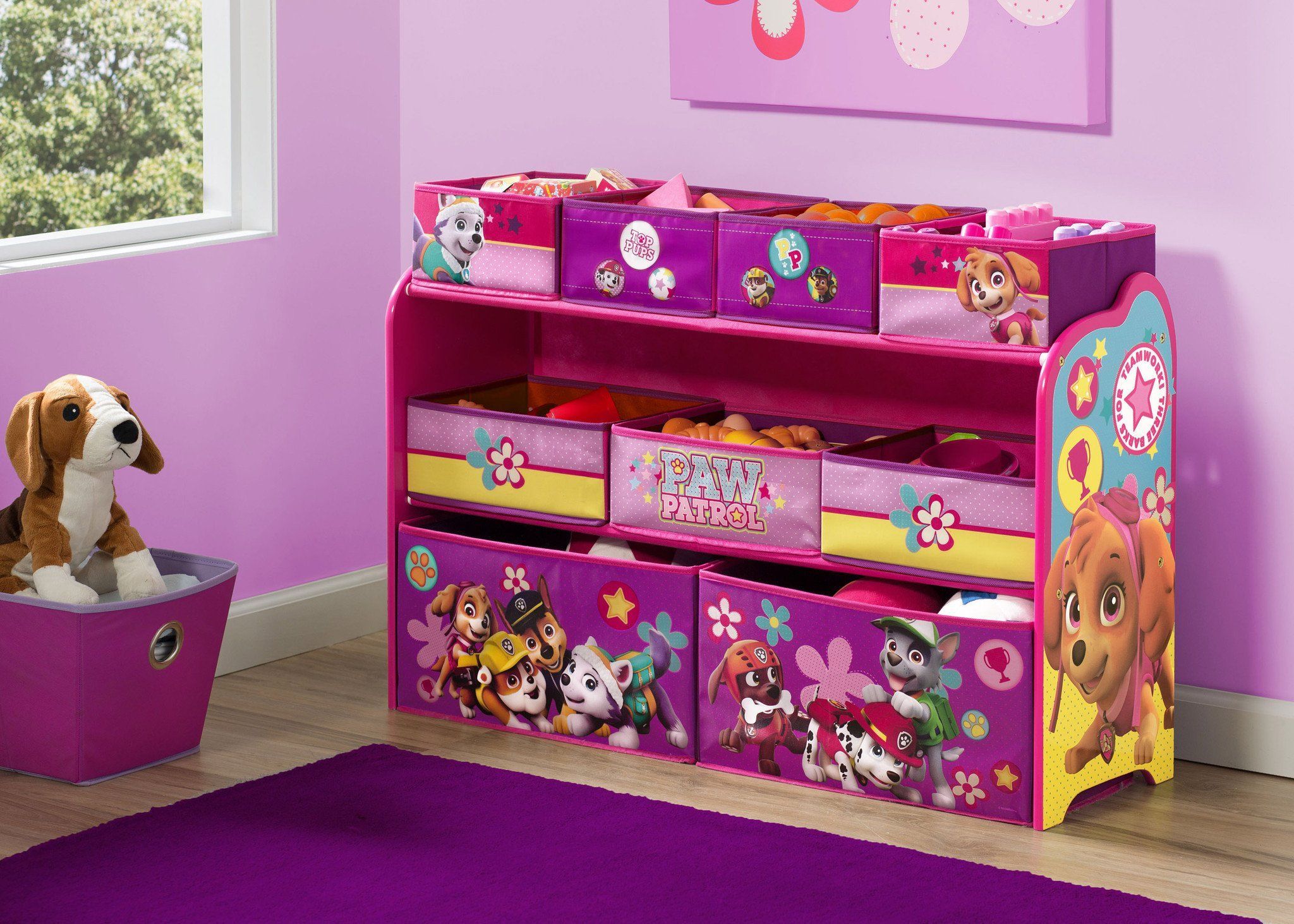 paw patrol skye toy organizer