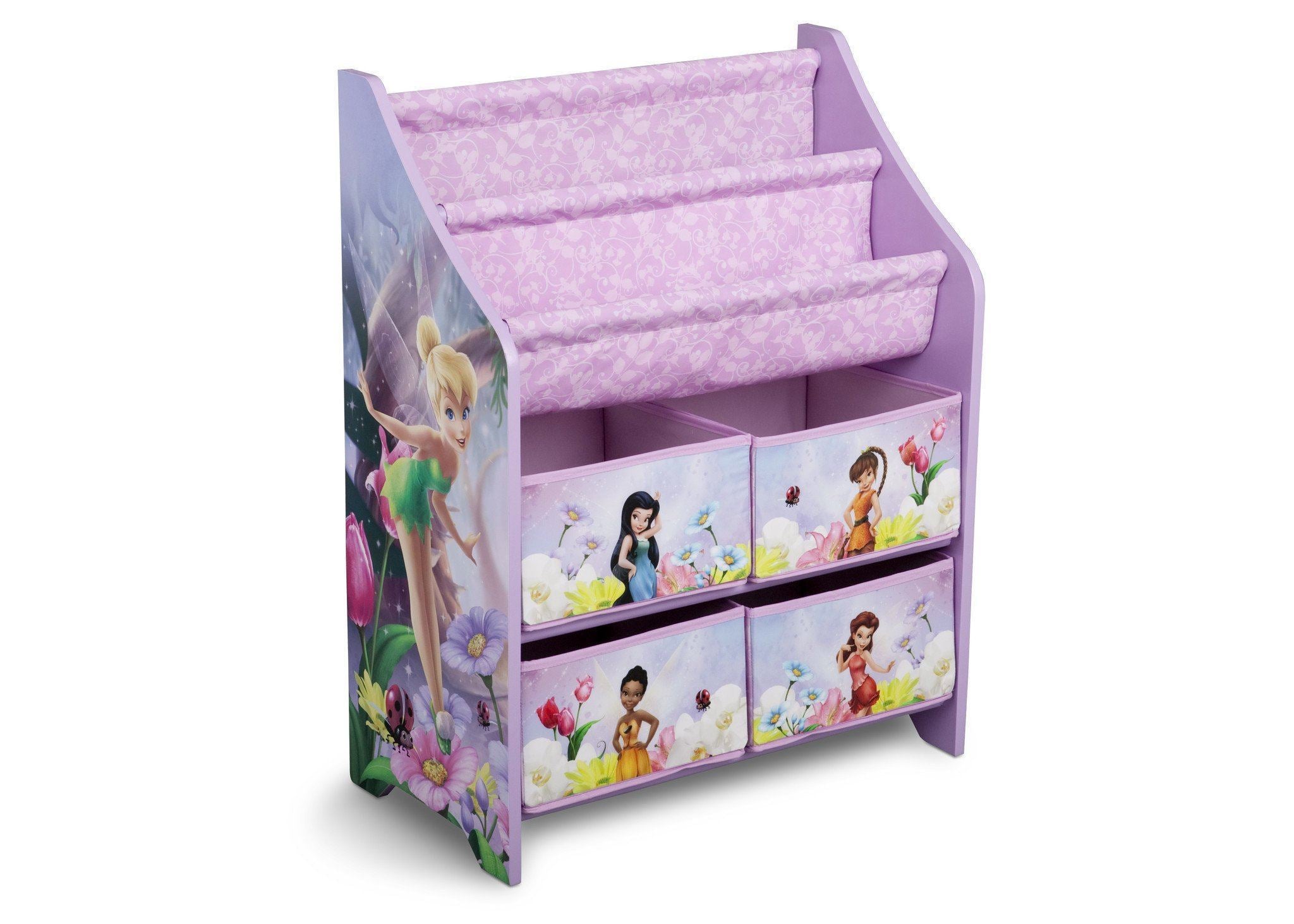 delta children's book and toy organizer