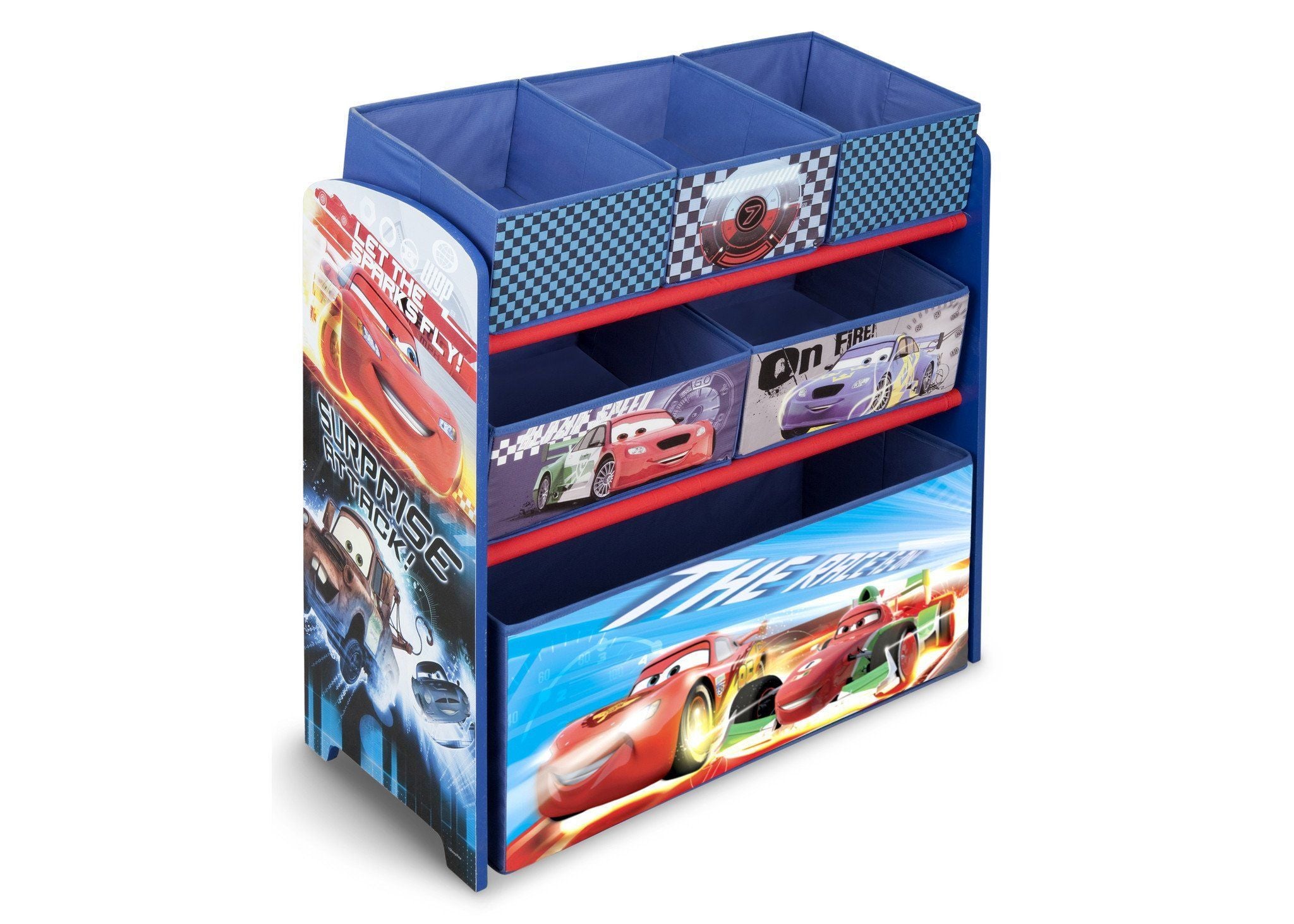 lightning mcqueen storage bin