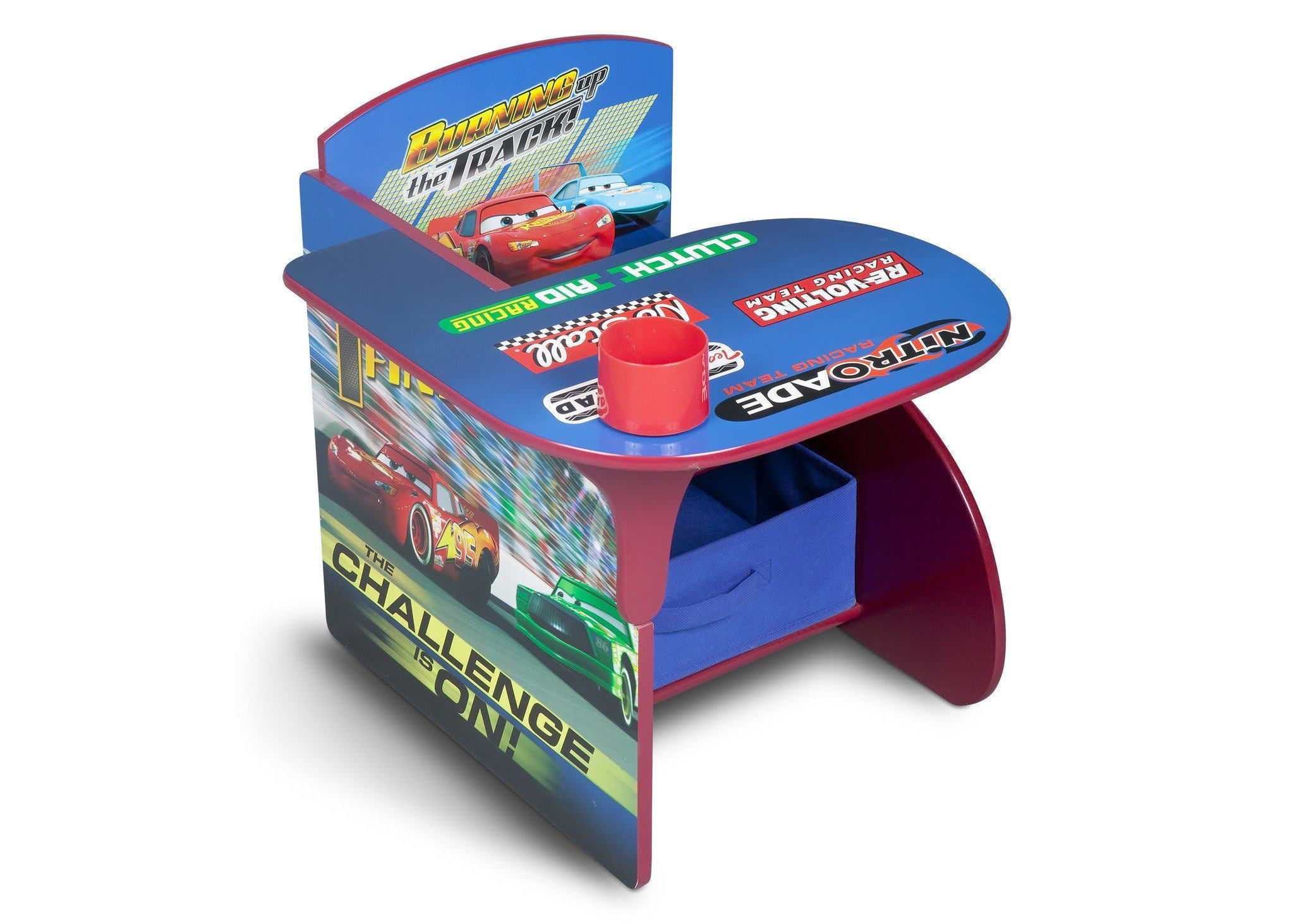 disney cars chair desk with storage bin