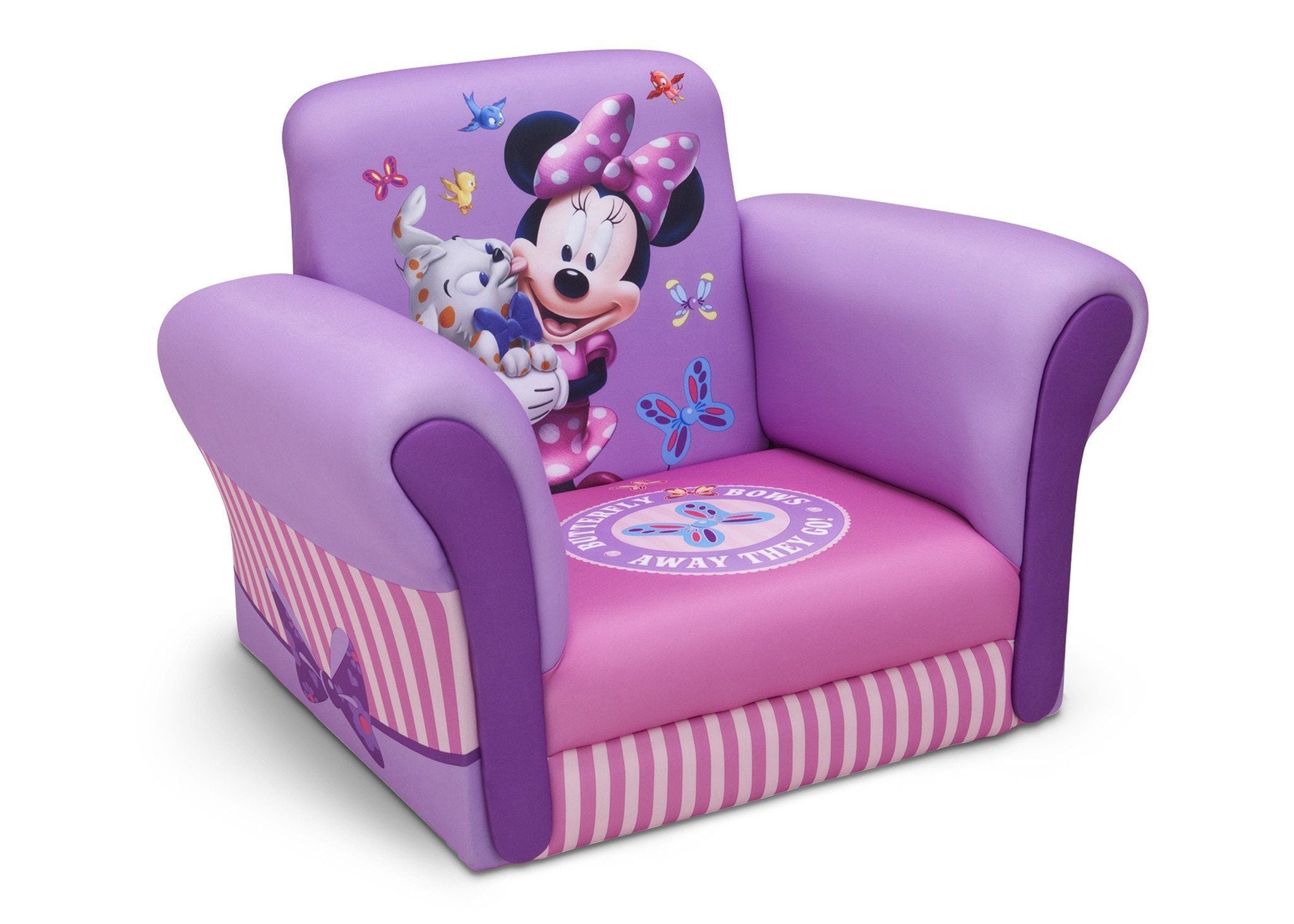 disney minnie mouse upholstered chair