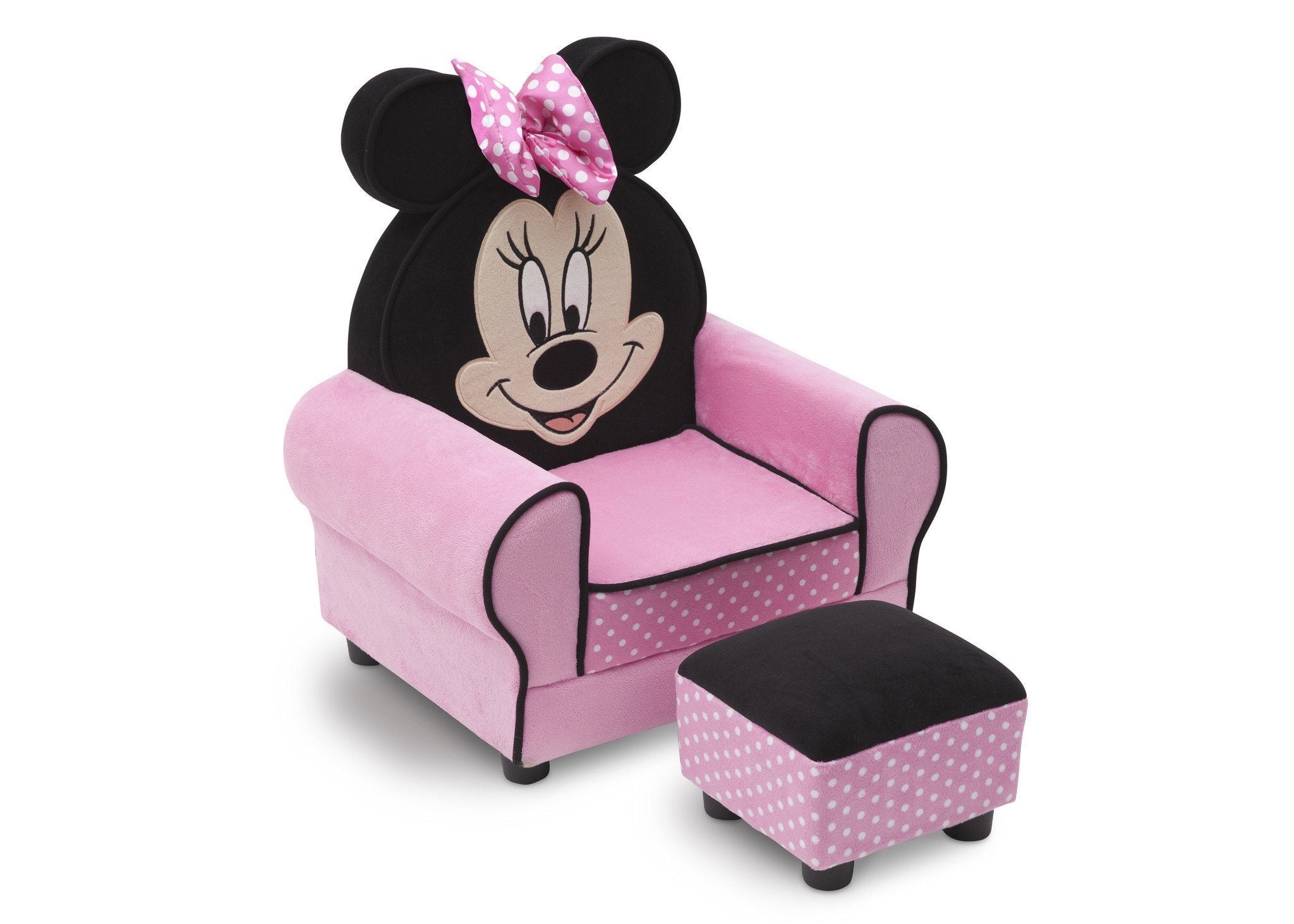 minnie mouse chair and ottoman