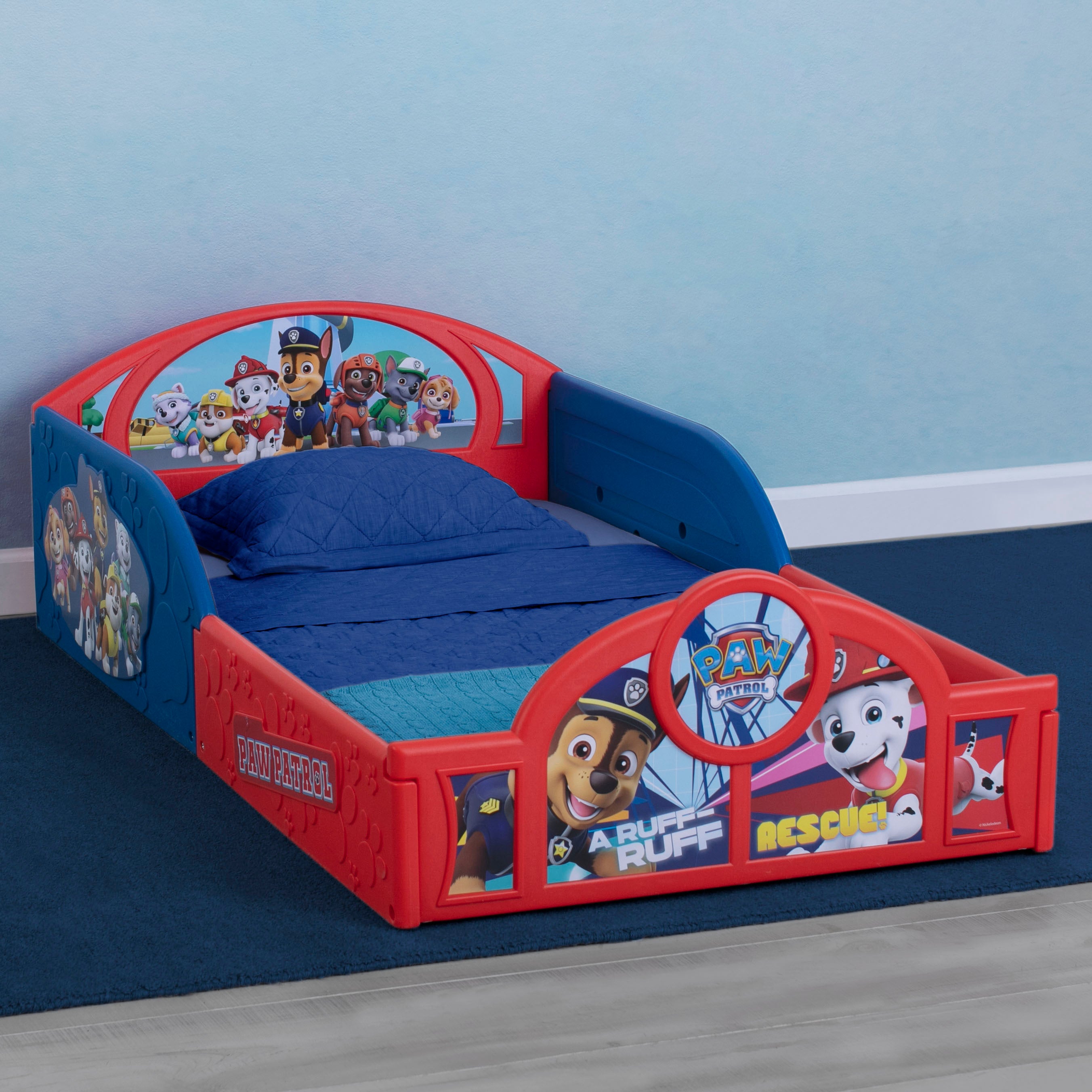 paw patrol bed with mattress