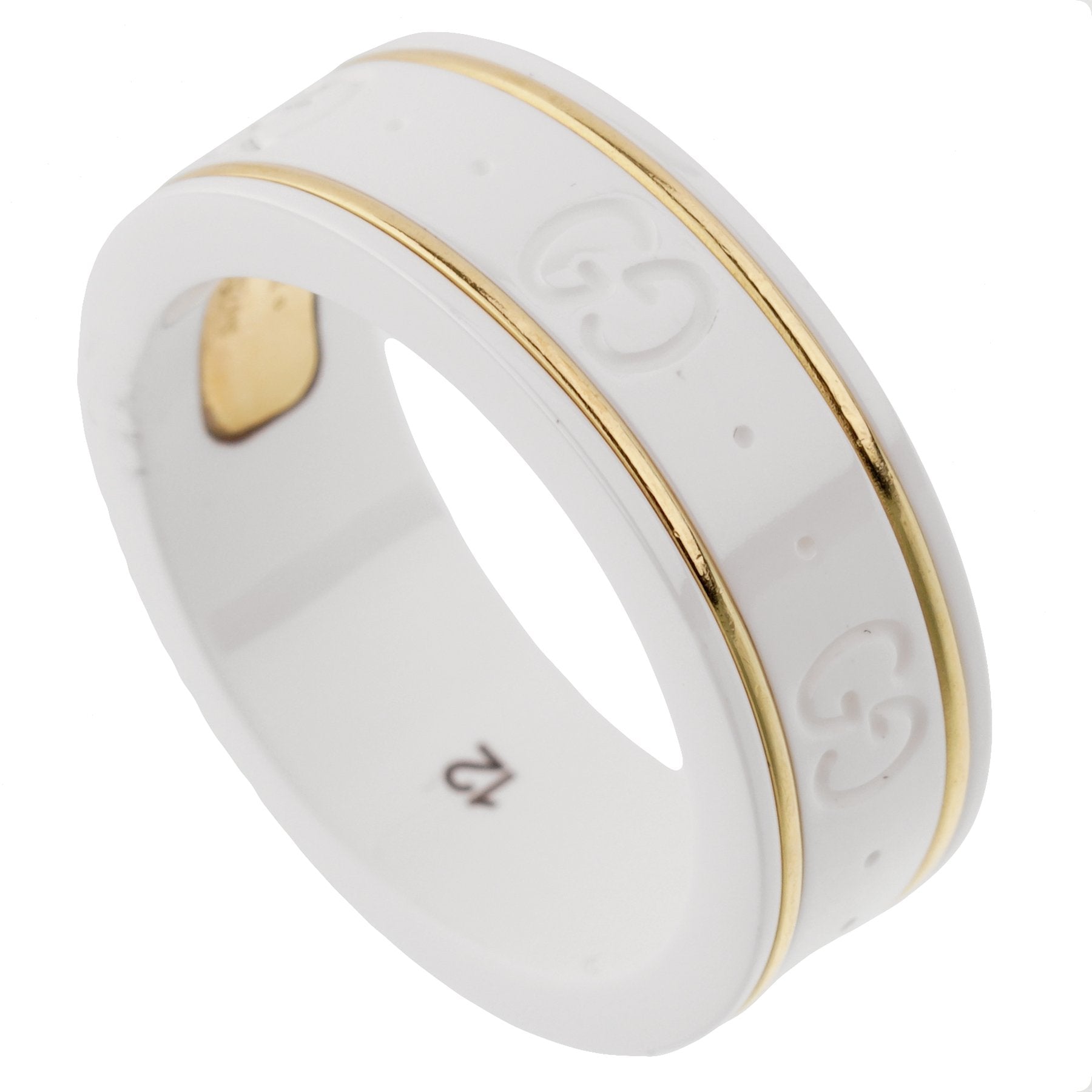 gucci gold ring band