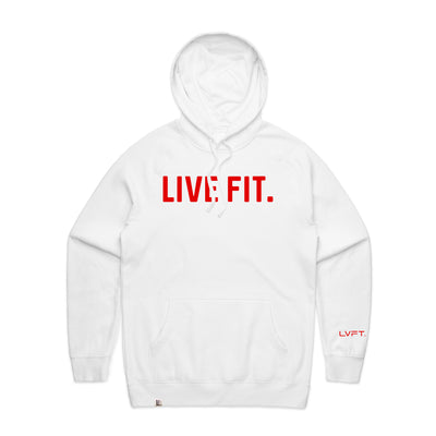 Live Fit Apparel Classic Live Fit Hoodie - White - LVFT.