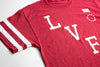 Victory Jersey Tee - Red Heather