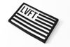 LVFT Flag Patch - Black / White