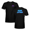 Gone Lifting Tee - Blue/Pink