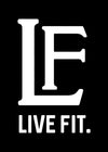 Live Fit Apparel LF Sticker - Black - LVFT 