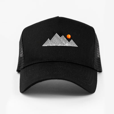 Mountain Trucker Cap - Black/Black