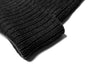 Rib Knit Beanie - Black