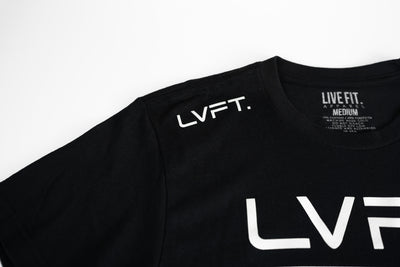 Live Fit Apparel Athlete Division Tee - Black - LVFT