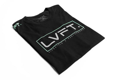 LVFT. Lifestyle Tee - Black/Mint