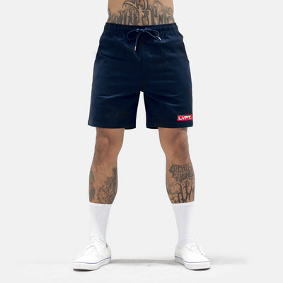 Live Fit Apparel Lifestyle Shorts - Navy - LVFT