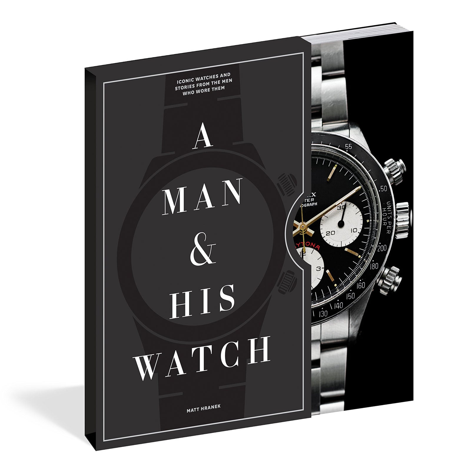 A Man + His Watch book cover.