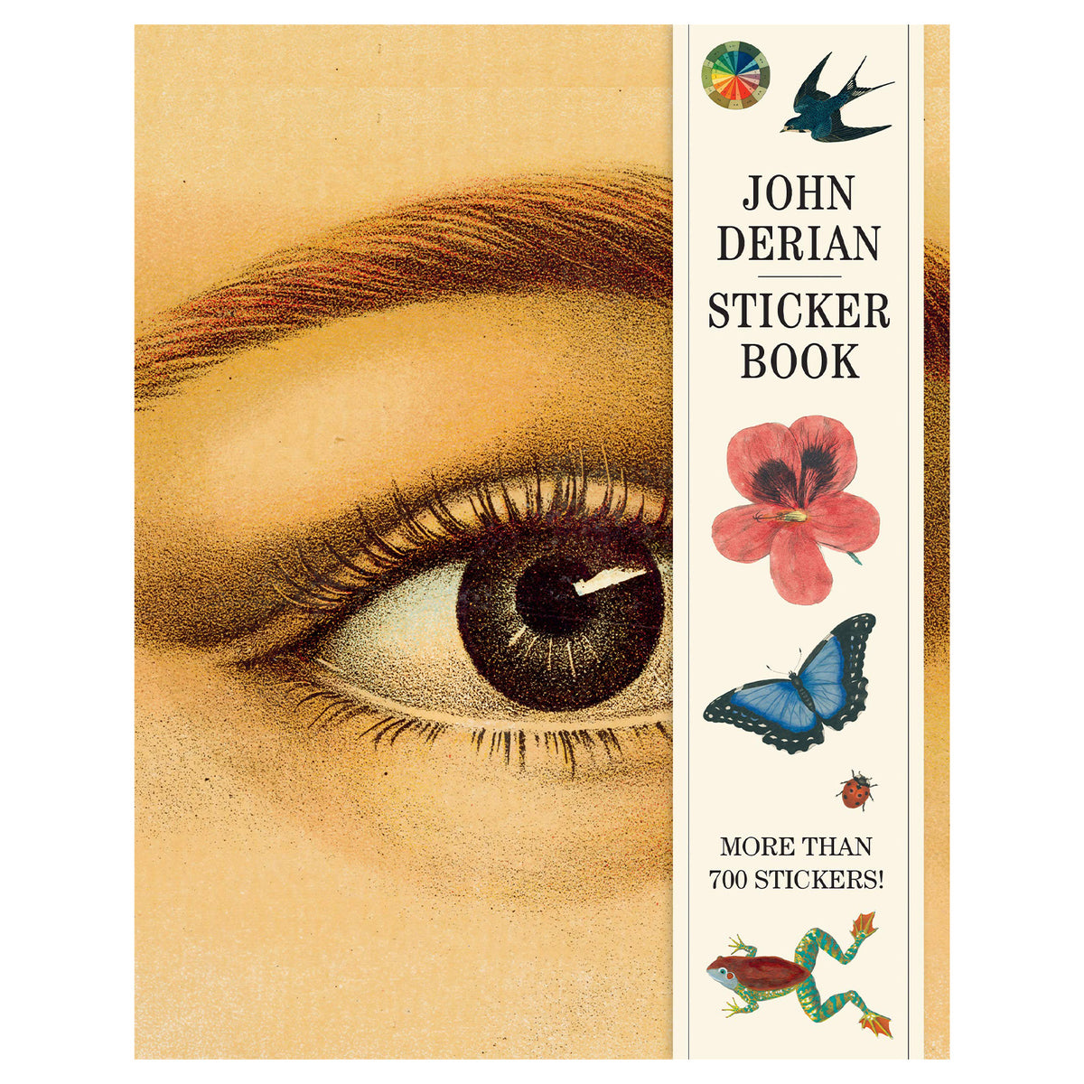 John Derian Sticker Book front cover.