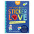 The Kids' Book of Sticker Love's front cover.