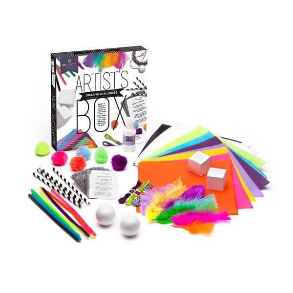 The Craft-tastic Artist Box's packaging.
