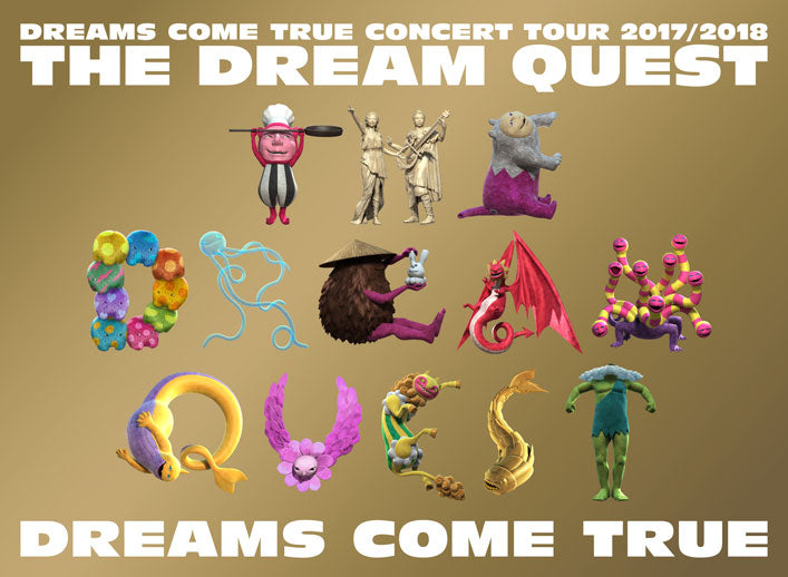 DREAMS COME TRUE CONCERT TOUR 2017/2018 - THE DREAM QUEST -【Blu-ray】 –  DCTgarden SHOPPING MALL