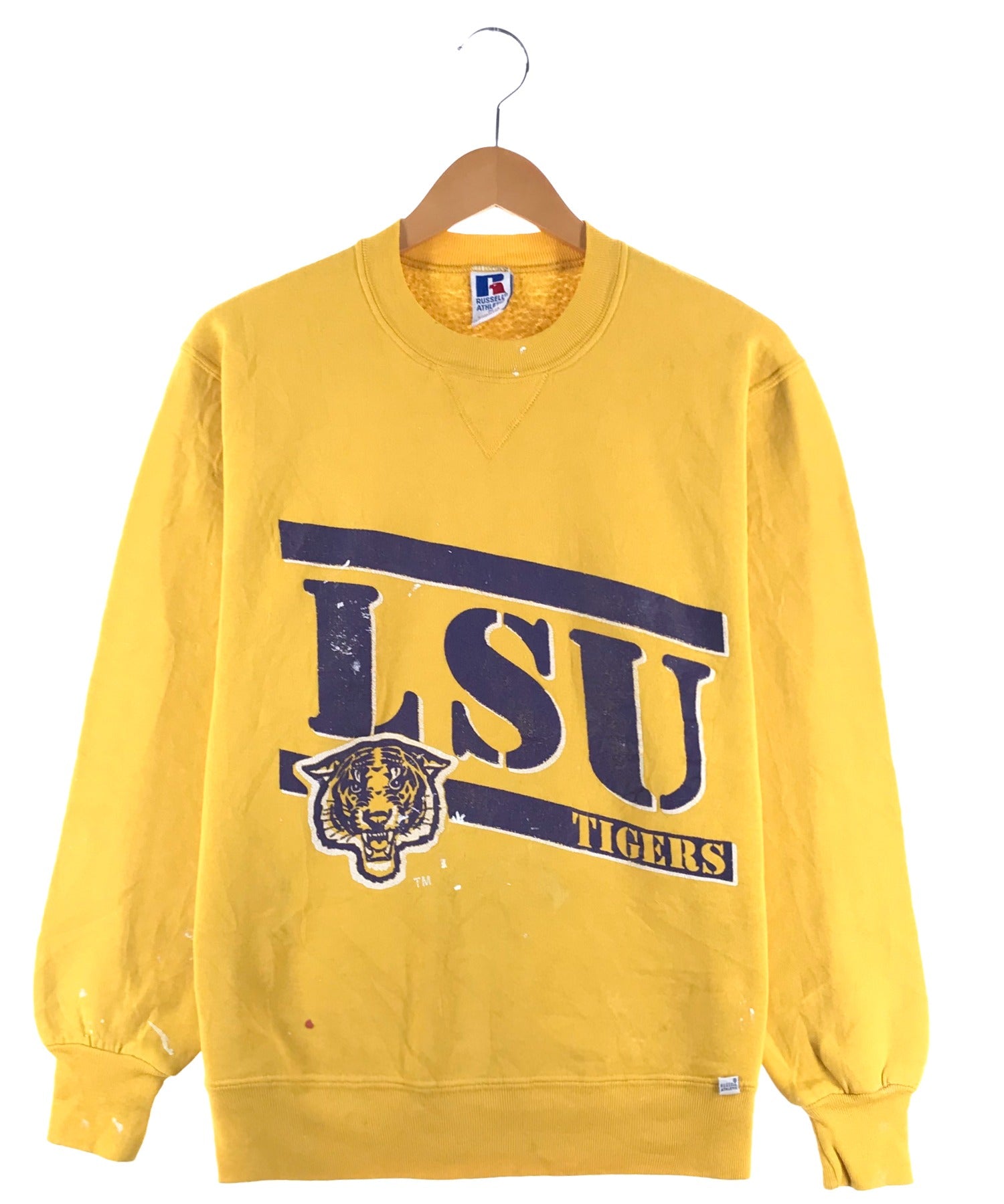 80s RUSSELL ATHLETIC ラッセル LSU タイガー スウェット