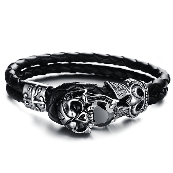 Dark Skull Men's Bracelet – Florence 