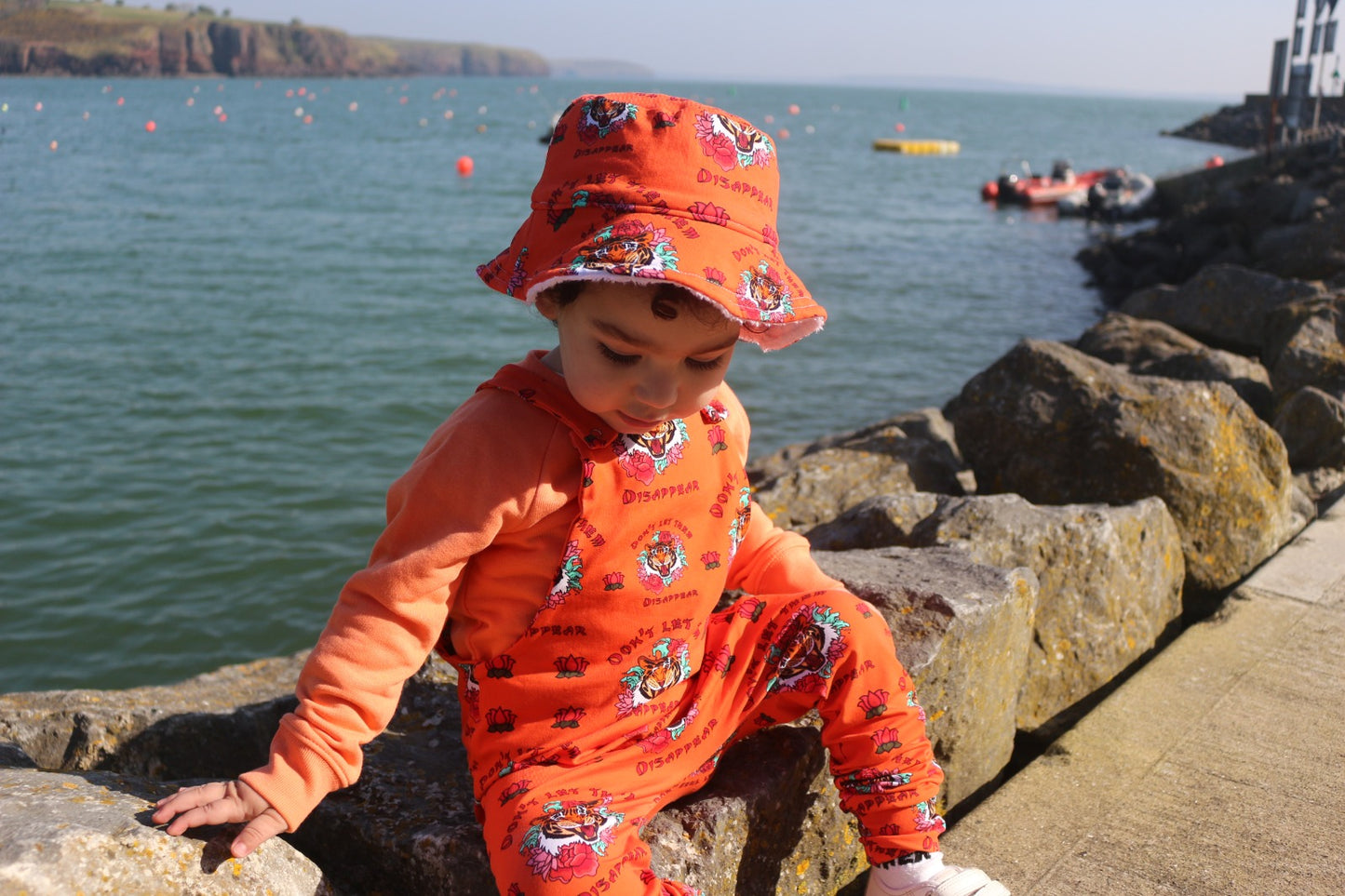 ‘Don’t Let Them Disappear’ Bucket Hat (lined with organic bamboo towelling)
