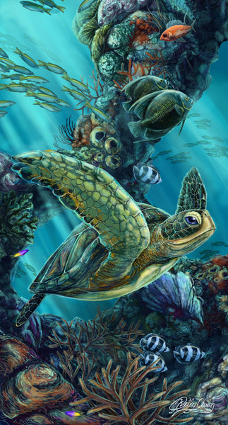 The Florida Aquarium Mural