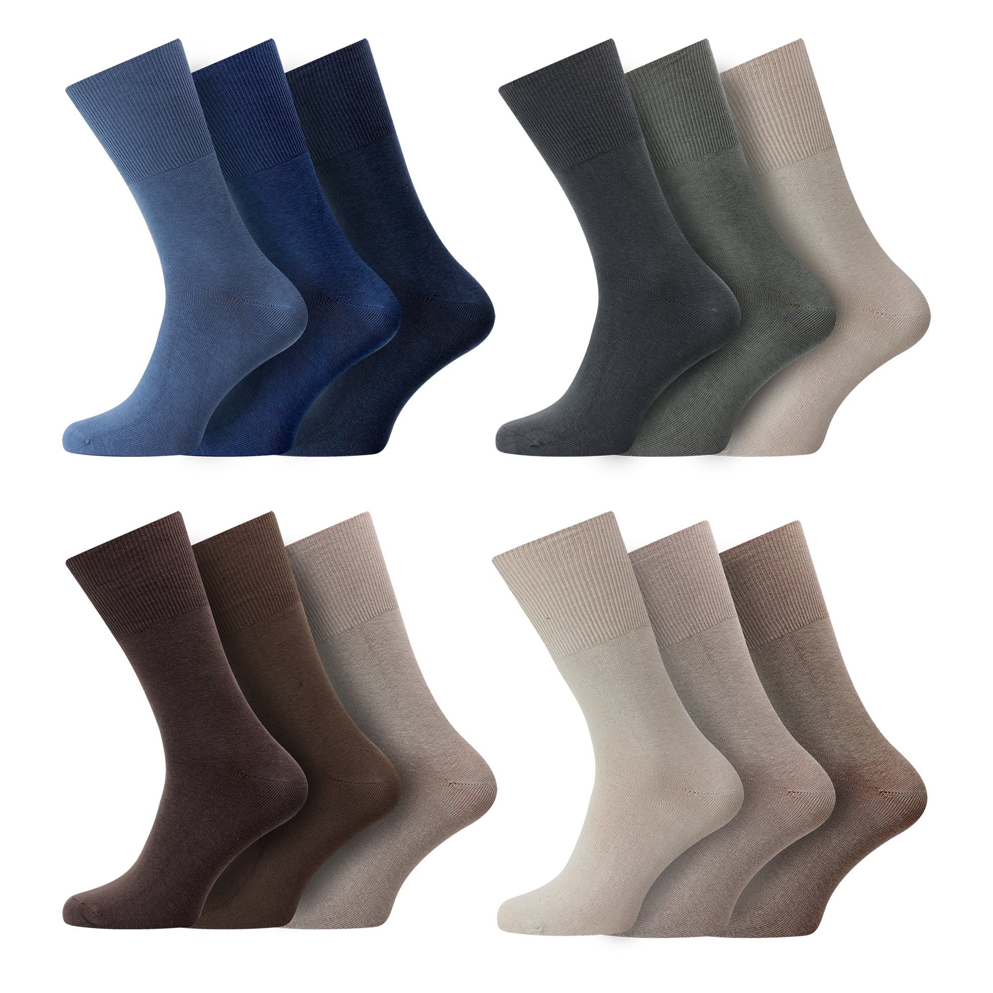 Mens Socks Cotton Summery Multi Stripe UK Size 6-11 EUR 39-45 Buy It Now 
