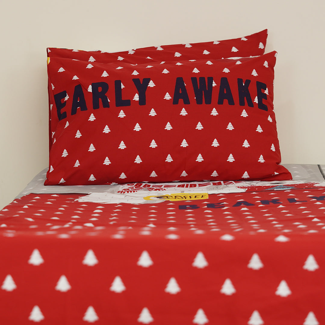 Holiday season Kids Duvet Cover & Comforter Set