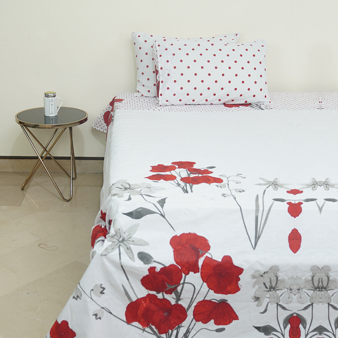 Bell n poppy Single Duvet Cover & Comforter Set