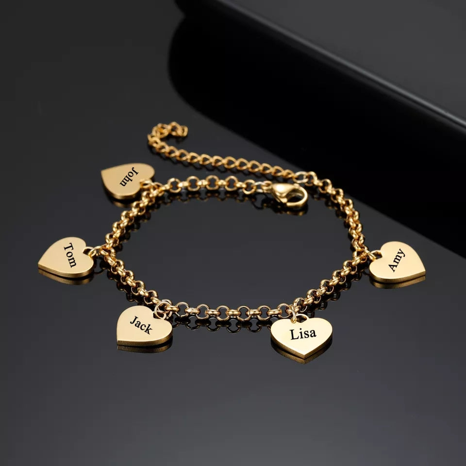 Personalized Gold Bar Bracelets for Women Custom Name Bracelet Engraved  Bracelet Initial Nameplate Monogram Bracelet Party Gift - AliExpress
