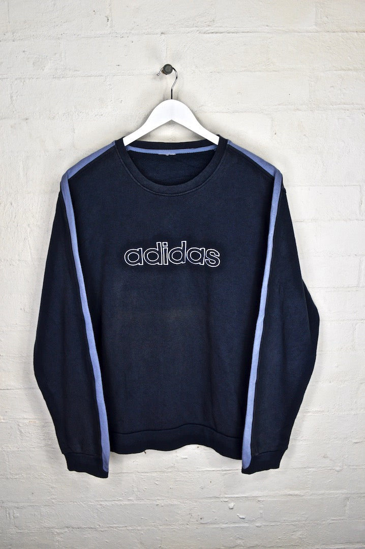 adidas spell out sweatshirt