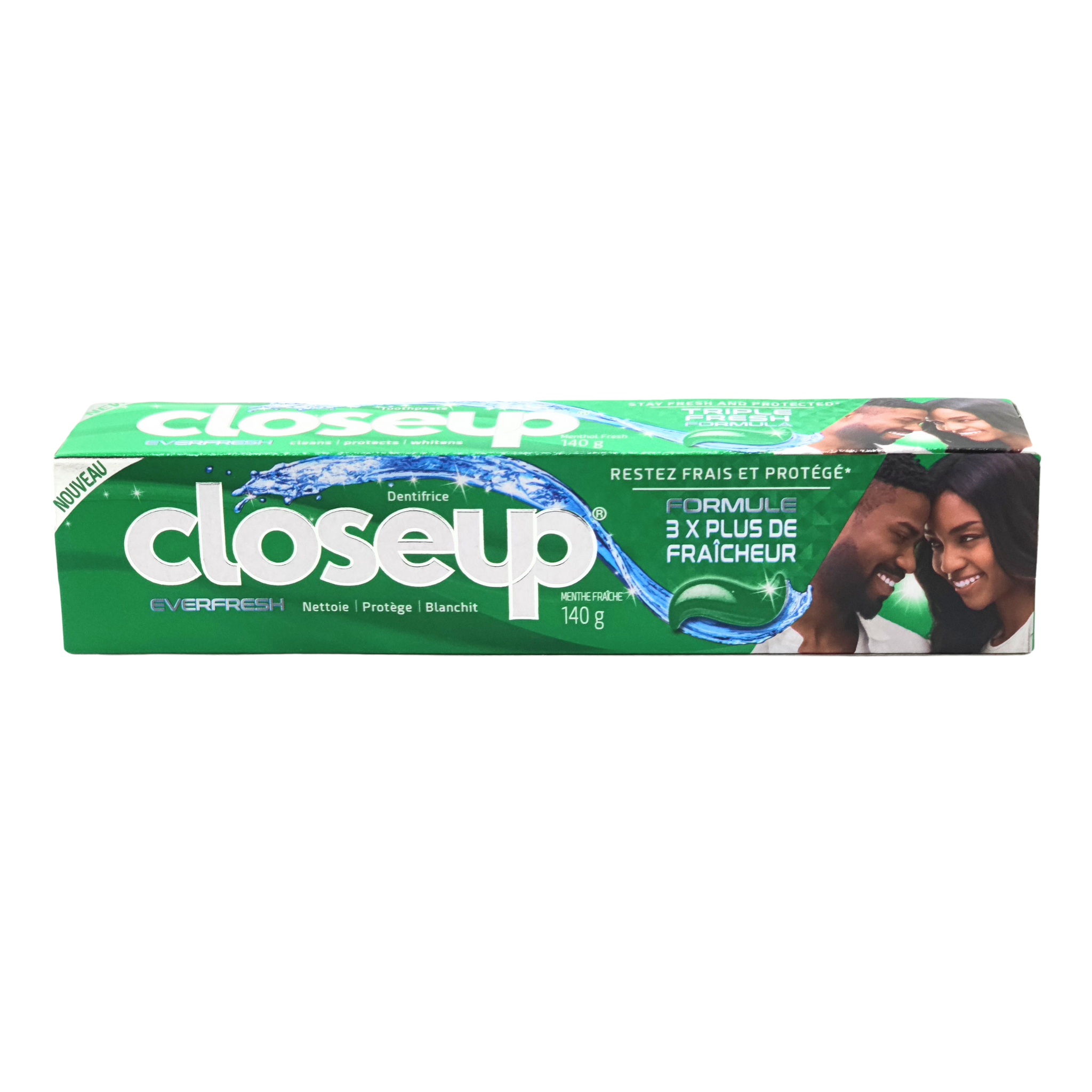 green tooth paste