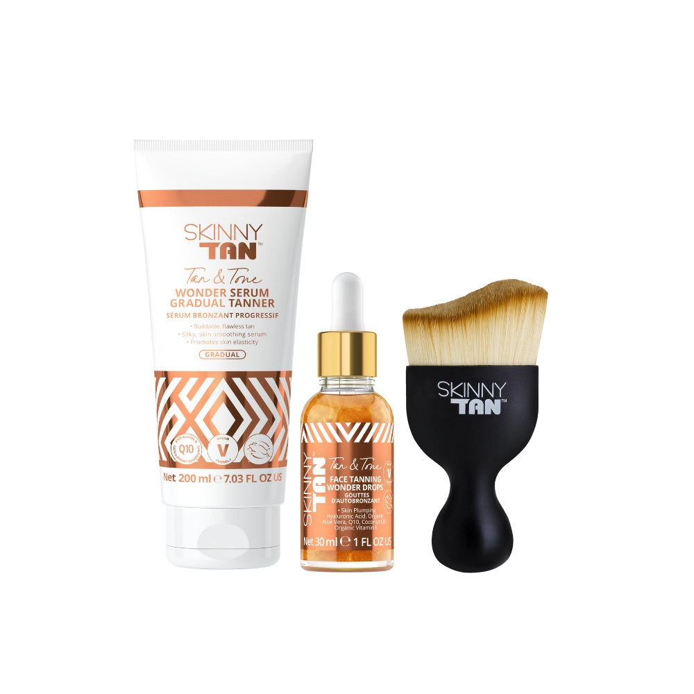 Skinny Tan Bundle Gradual Glow Bundle Best Gradual Tan Moisturiser Gradual Tanning Lotion Best Gradual Tanning Lotion