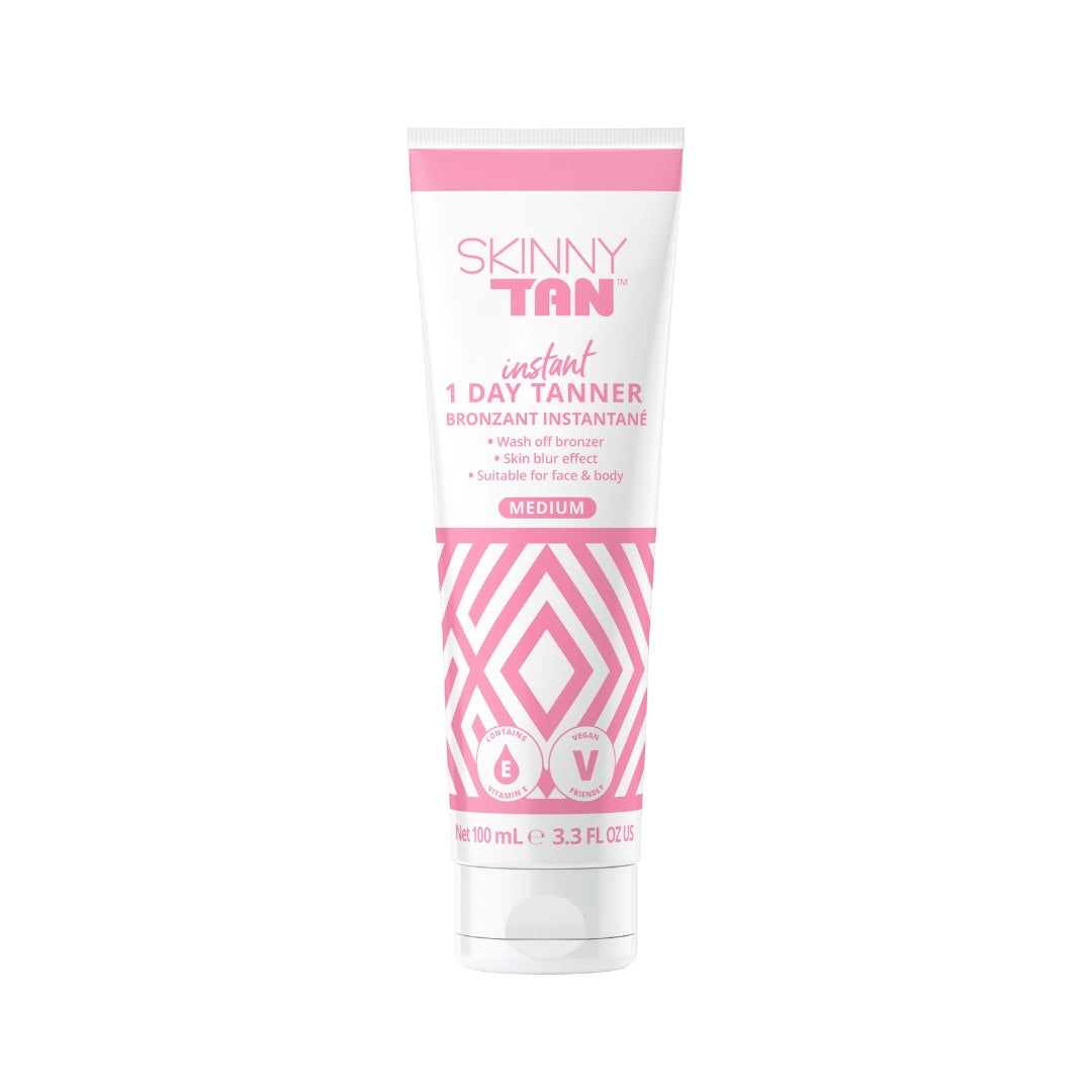 Skinny Tan 1 Day Instant Tanner 100ml Instant Tanner Best Instant Tan Instant Fake Tan Wash Off Fake Tan