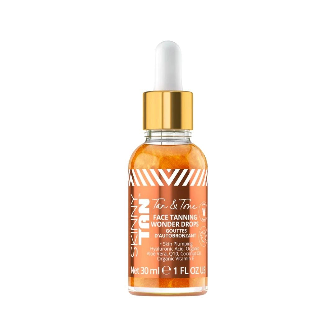 Skinny Tan Face Tanning Wonder Drops 30ml Tanner Drops Face Tanning Drops Best Face Tanner