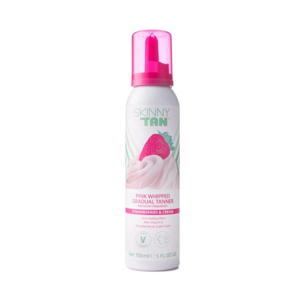 Skinny Tan Strawberries & Cream Whipped Self-Tanner 150ml