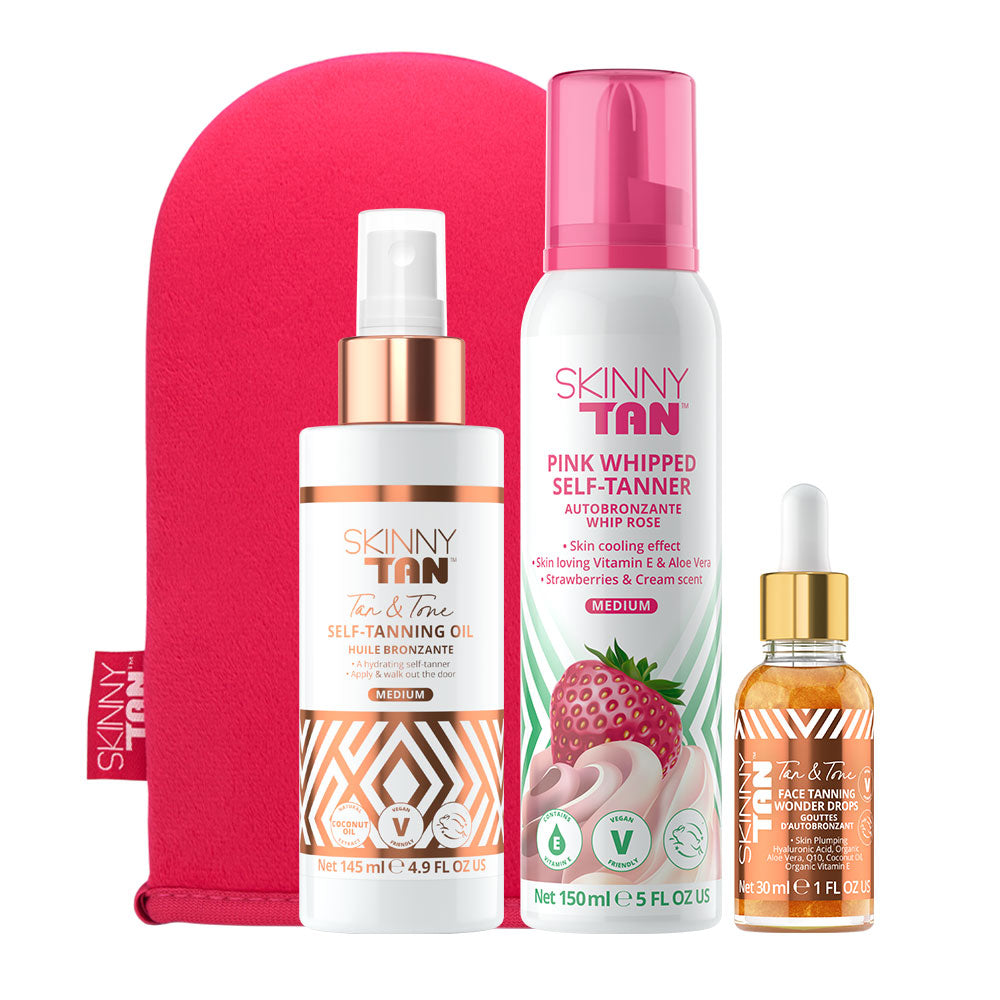 Skinny Tan Tan & Tone Oil + 3 Free Gifts