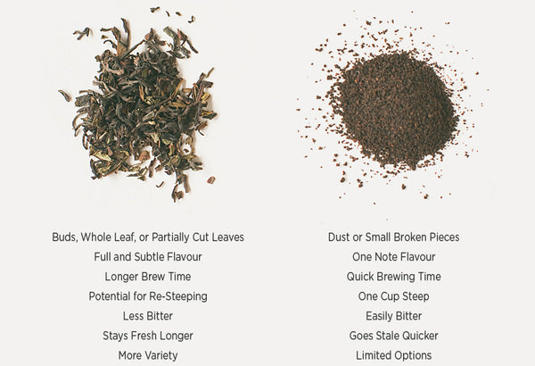 Loose tea vs tea bags