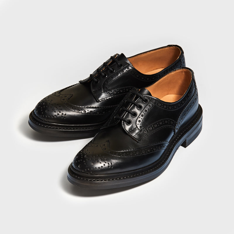 M5633 BOURTON / BLACK CALF (DAINITE SOLE)