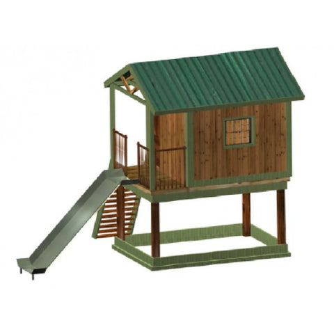 Playhouse Swing Set Plans