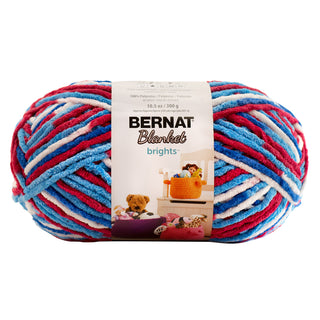 Buy red-white-boom Bernat Blanket Brights