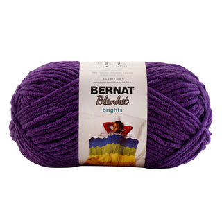 Buy pow-purple Bernat Blanket Brights