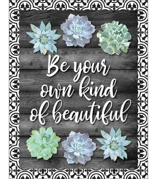 Be Your Own Kind of Beautiful Chart