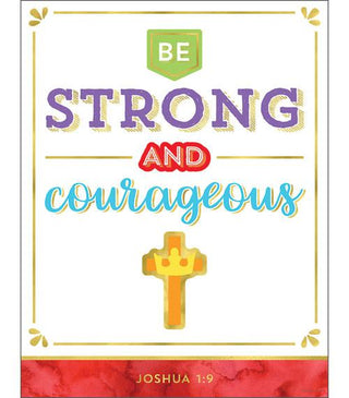 Be Strong and Courageous Chart