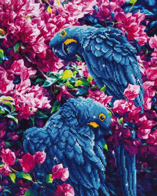 Diamond Dotz- Blue Parrots
