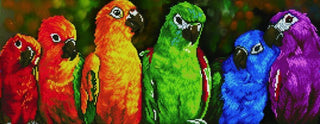 Diamond Dotz - Rainbow Parrots (19)